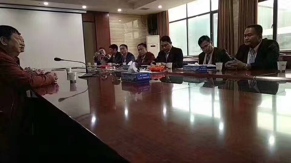 緬甸環保局領導帶領多位市長來程力公司參觀訂